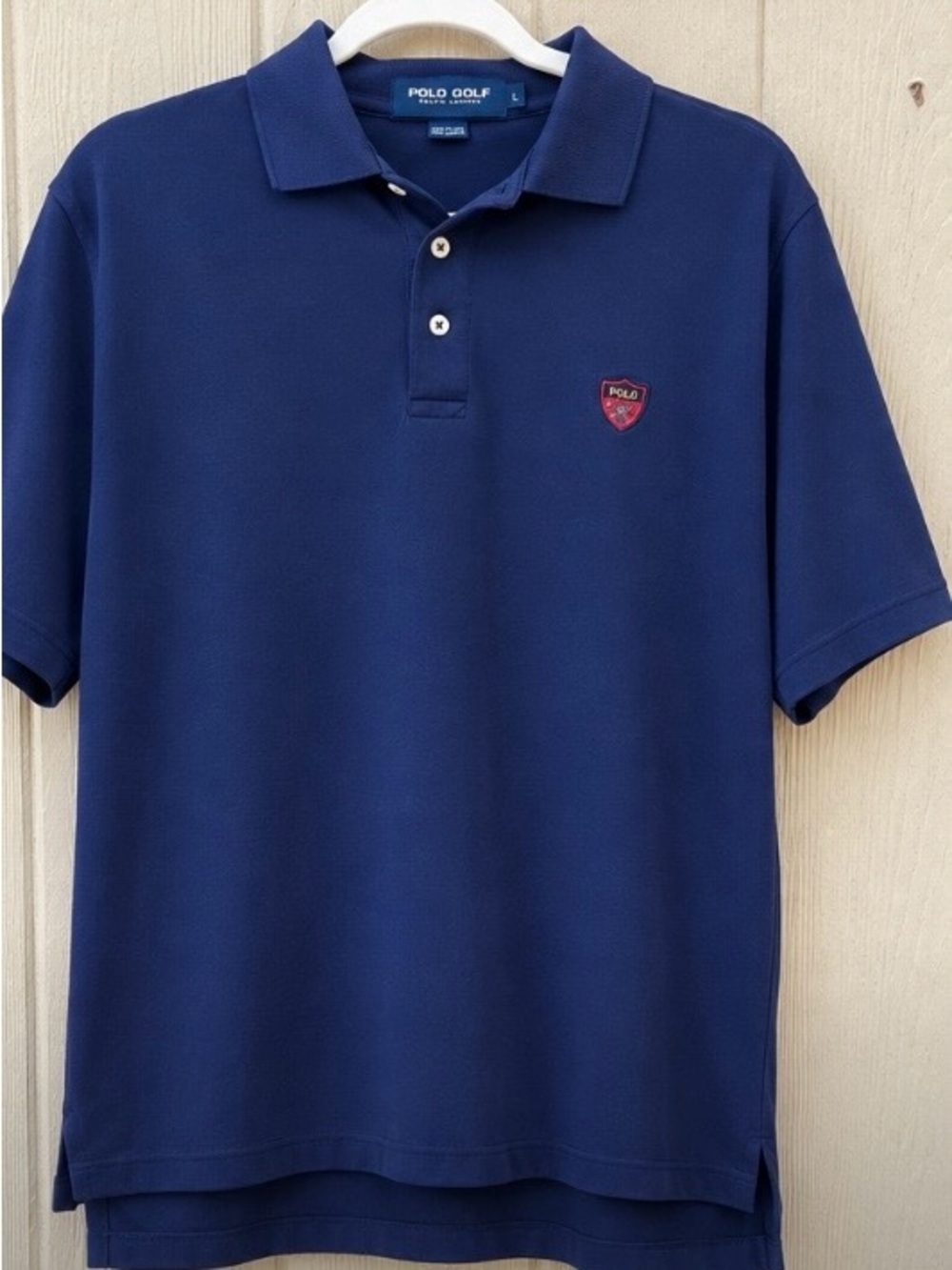 Ralph Lauren Navy Short-Sleeve Golf Polo Shirt